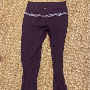 Purple lululemon leggings